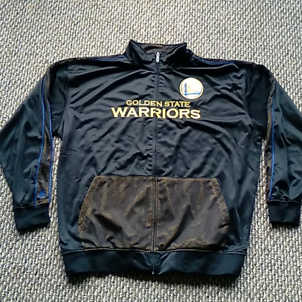 Majestic Golden State Warriors 3X Track Jacket